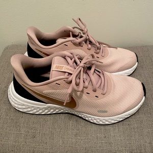 Pink Nike Women's Revolution 5 Running Shoes